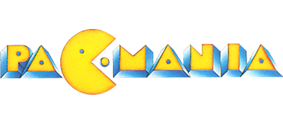 Pacmania logo for Amiga